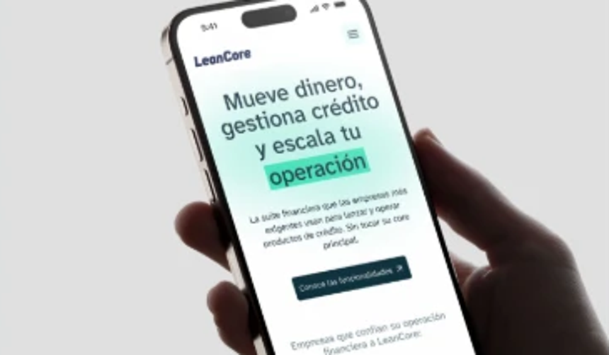 Caso de estudio del sitio web de LeanCore